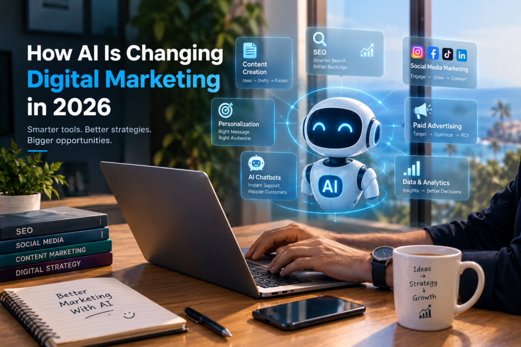 ai powered digital marketing workspace